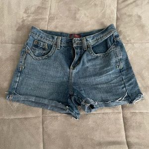 Faded Glory High Rise Denim Shorts